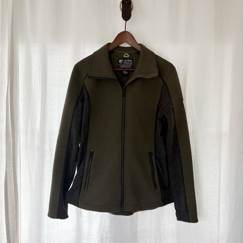 Kuhl Utility Jacket in Olive and Charcoal